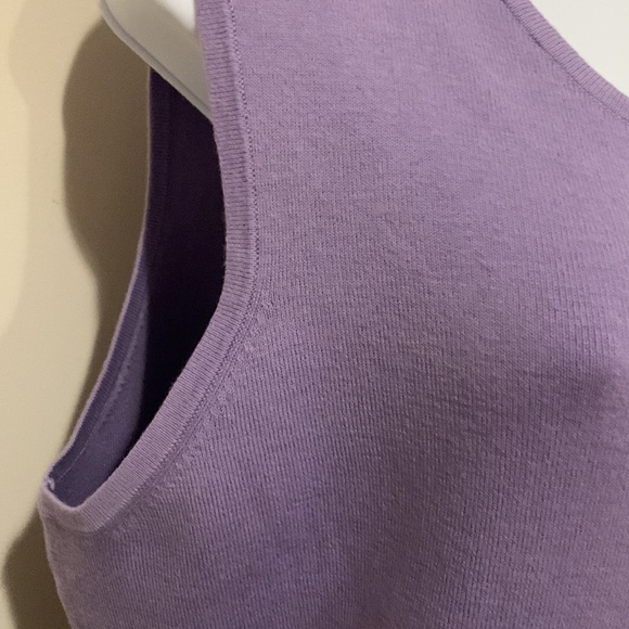 NWT Spring & Mercer Violet Sweater Tank in XXL - Picture 3 of 7